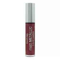 IsaDora Matt Metallic, Liquid Lipstick, 83, Burgundy Bite, 7 ml