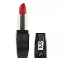 IsaDora Perfect Matt Lipstick, Cream Lipstick, 04 Hot Coral, 4.5 g
