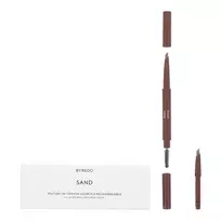 Byredo All-In-One Waterproof Pencil, Eyebrow Cream Pencil  AND  Brush 2-In-1, 01 Sand, 0.5 g
