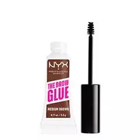 NYX The Brow Glue, Alcohol-Free, Extreme Hold, Eyebrow Gel, 03 Medium Brown, 5 g