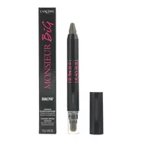 Lancome Monsieur Big Brow, Blending Eyebrow Cream Pencil  AND  Brush 2-In-1, 02 Chestnut, 1.5 g