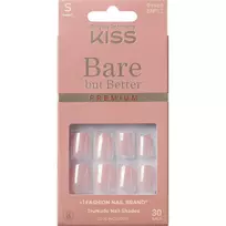 Kiss My Face KISS Bare but Better Premium Press-On Glue Nails - Intro