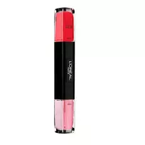 L´Oréal Paris L'Oréal Paris, Infallible, 2-in-1 Nail Polish, 020, Fuschia For Life, 2 x 5 ml
