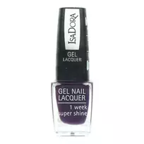 IsaDora Gel Lacquer, Glossy, Nail Polish, 247, Purple Passion, 6 ml