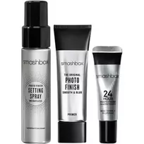 Smashbox Set: Photo Finish, Matte Finish, Liquid Primer, 12 ml + Photo Finish Setting Spray, 30 ml + Photo Finish Eyeshadow Primer, 7 ml