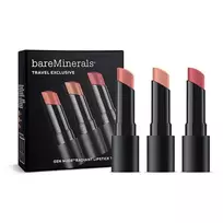 Bareminerals Travel Exclusive Set: Gen Nude Radiant, Cocoa, Cream Lipstick, Infatuation, 3.35 g + Gen Nude Radiant, Cocoa, Cream Lipstick, Friendship, 3.35 g + Gen Nude Radiant, Cocoa, Cream Lipstick,