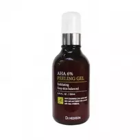 Dr. Hedison Aha, 6% AHA concentration, including citric, glycolic, and lactic acids. Smoothing Peel Gel, 200 ml