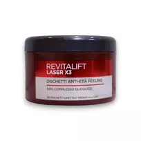 L´Oréal Paris L'Oréal Paris Revitalift Laser X3 Glycolic Acid Anti-Aging Peel-Off Pads, 30 Count