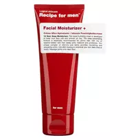 Recipe For Men Facial Moisturizer +, Hydrating Cream, For Face, 75 ml