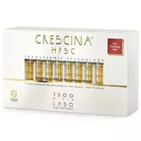 Labo Crescina Transdermic HFSC 1300, For Growth Stimulation, Ampoule Treatment Serum, For Scalp, For Men, 20 pcs, 3.5 ml