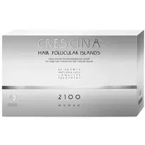 Labo Crescina Follicular Islands 2100, For Growth Stimulation, Ampoule Treatment Serum, For Scalp, For Women, 10 + 10 pcs