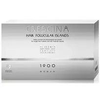 Labo Crescina Follicular Islands 1900, For Growth Stimulation, Serum Ampoules Treatment, For Scalp, For Women, 10 + 10 pcs