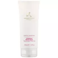 Aromatherapy Associates Anti-Aging Strawberry Seed Repairing Night Cream Mask for Face, 100 ml