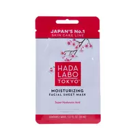 Hada Labo Tokyo Hada Labo Hyaluronic Acid Moisturizing Face Sheet Mask, 20 ml