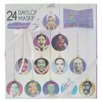 Skin Treats Set of 24 Days of Masking Advent Calendar, Clay Mask, 24 pcs, 192 ml