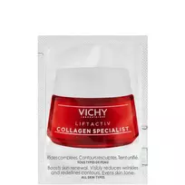Vichy COLLAGEN SPECIALIST, Collagen, Anti-Wrinkle Night Cream, For Face, 1.5 ml Sample