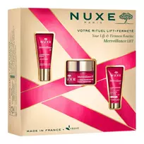 Nuxe Set: Merveillance Expert, Lifting Cream, for Face, 50 ml + Merveillance Lift, Vegan, Lifting Eye Cream, 15 ml + Merveillance Lift, Vegan, Lifting Night Cream, for Face, 15 ml