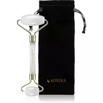 KORIKA Tools Roller Clear Quartz Stone Massage Roller for Face and Neck