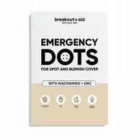 Breakout+aid Breakout + Aid Emergency Dots for Spots and Blemishes Topical Acne Treatment with Niacinamide and Zinc, 72 Count