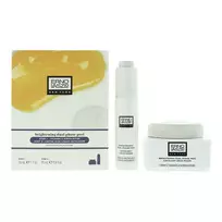 Erno Laszlo Set: Step 1, Polylactic Acid Exfoliating Cream, 25 ml + Step 2, Lactic Acid Serum, Gently Polishes Away Dullness, For Face, 25 ml