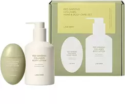 Lab 1899 Set: Red Ginseng, Collagen, Moisturizing Body Lotion, 250 ml + Red Ginseng, Collagen, Improves Skin Elasticity Hand Cream, 50 ml
