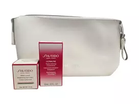Shiseido White Lucent Set: White Lucent Brightening Day Cream, for face, 15 ml + White Lucent Illuminating Serum, for face, 10 ml