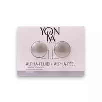 Yonka Set: Alpha, Exfoliating Peel, Exfoliating Peel Lotion, 1 ml *Sample + Alpha, Serum, For Face, 1 ml *Sample