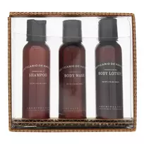Archipelago Set: Boticario De Havana, Hair Shampoo, Gentle Cleansing, 53 ml + Boticario De Havana, Detoxifying Body Wash, 53 ml + Boticario De Havana, Hydrating Body Lotion, 53 ml