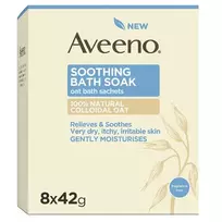 Aveeno Soothing Bath Soak, 8 x 42g Sachets
