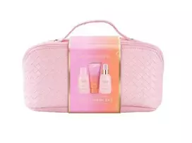 Baylis  AND  Harding Jojoba, Vanilla  AND  Almond Oil Wash Bag Gift Set in Clear