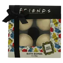 Warner Bros Set, Friends, Relaxing, Coffee, Bath Bomb, Coffee x4 pcs, 65 g