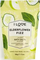I love Signature Collection, Elderflower Fizz Bath Salt, 500 g