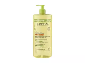 A-Derma Exomega Control Fragrance Shower Oil, Body for Dry Skin, 1000 ml