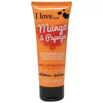 I love Originals, Hydrating Hand Lotion, Mango  AND  Papaya, 75 ml