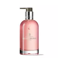 Molton Brown Delicious Rhubarb  AND  Rose Fine Liquid Hand Wash, Glass Bottle, 6.8 fl. oz