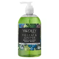 Yardley Fig Leaf  AND  Juniper Milk, Moisturizing Hand Gel, 500 ml