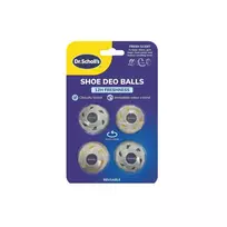 Scholl  Shoe Deodorant Balls, 4-Piece Set