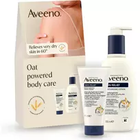 Aveeno Set Regalo Bellezza, - Beauty Gift Set, Skin Relief Body Care for Very Dry and Sensitive Skin