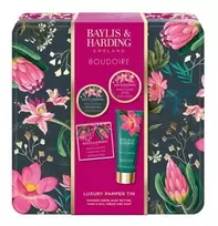 Baylis  AND  Harding Boudoire Luxury Pamper Gift Set Tin in Clear