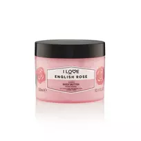 I love Signature Collection, Vegan, Hydrating, English Rose Body Butter, 330 ml
