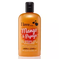 I love Mango  AND  Papaya Cleansing Shower Gel, 500 ml