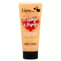 I love Originals, Mango  AND  Papaya Exfoliating Shower Gel, For All Skin Types, 200 ml