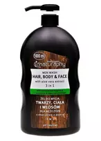 Naturaphy Shampoo shower gel 1000ml with aloe vera, men's.