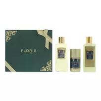 Floris Of London Set: Cefiro, Hair Shampoo, For Conditioning, 250 ml + Cefiro, Moisturizing Shower Gel, For All Skin Types, 250 ml + Cefiro, Anti-Perspirant Deodorant Stick, Unisex, 75 g