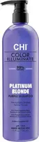 CHI Color Illuminate Shampoo provides balanced color replenishment between salon visits. Sulfate-free, paraben-free, cruelty-free. For red and auburn hair. 25 oz