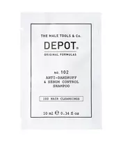 Depot 100 Hair Cleansing No. 102, Botanical Complex Hair Shampoo, Anti-Dandruff  AND  Sebum Control, 10 ml
