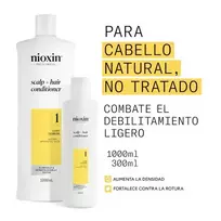 Nioxin Systems Conditioner, System 1 1000ml Clear