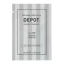 Depot 300 Hair Stylings No. 308, UV Filter, Hair Styling Gel, For Volume, Medium Hold, 10 ml