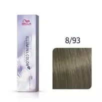 Wella Professionals WELLA ILLUMINA, Hair Dye 60ml 8/93 - Light Blonde Graphite Gold