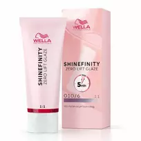 Wella Professionals Wella Shinefinity Zero Lift Glaze - Professional Hair Dye, 60 ml 010/6 Transparent | Lavender Shimmer